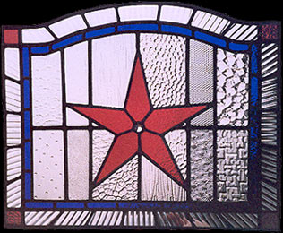 varied glass front door